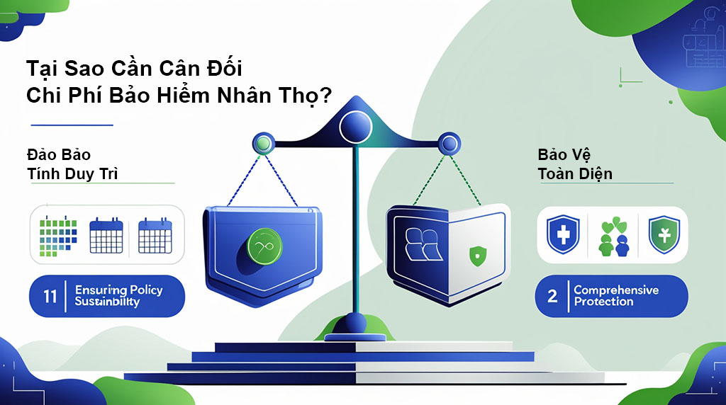 tại sao cần cân đối chi phí bảo hiểm nhân thọ