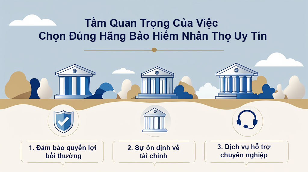 tầm quan trọng của việc chọn đúng hãng bảo hiểm nhân thọ uy tín