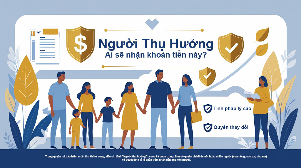 ai sẽ là người nhận quyền lợi bảo hiểm nhân thọ khi tử vong